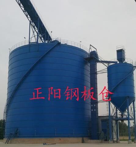 富锦大型矿粉钢板库